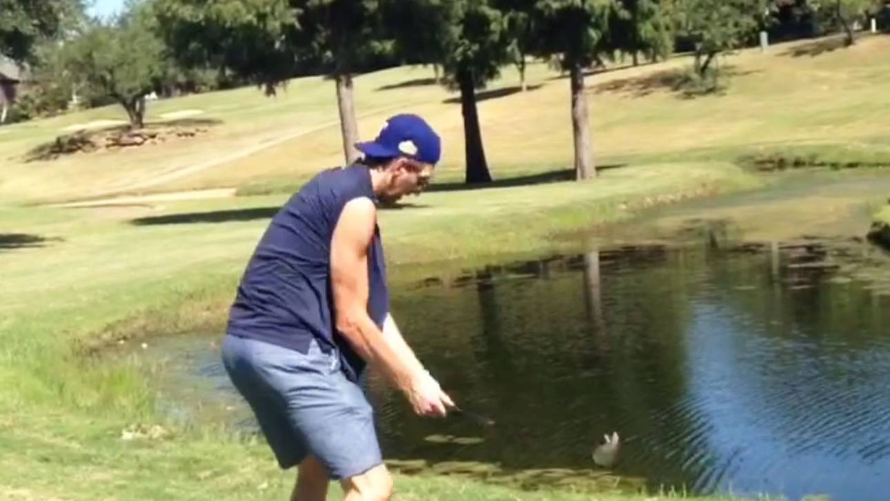 Häme für Nowitzkis Golf-Fähigkeiten