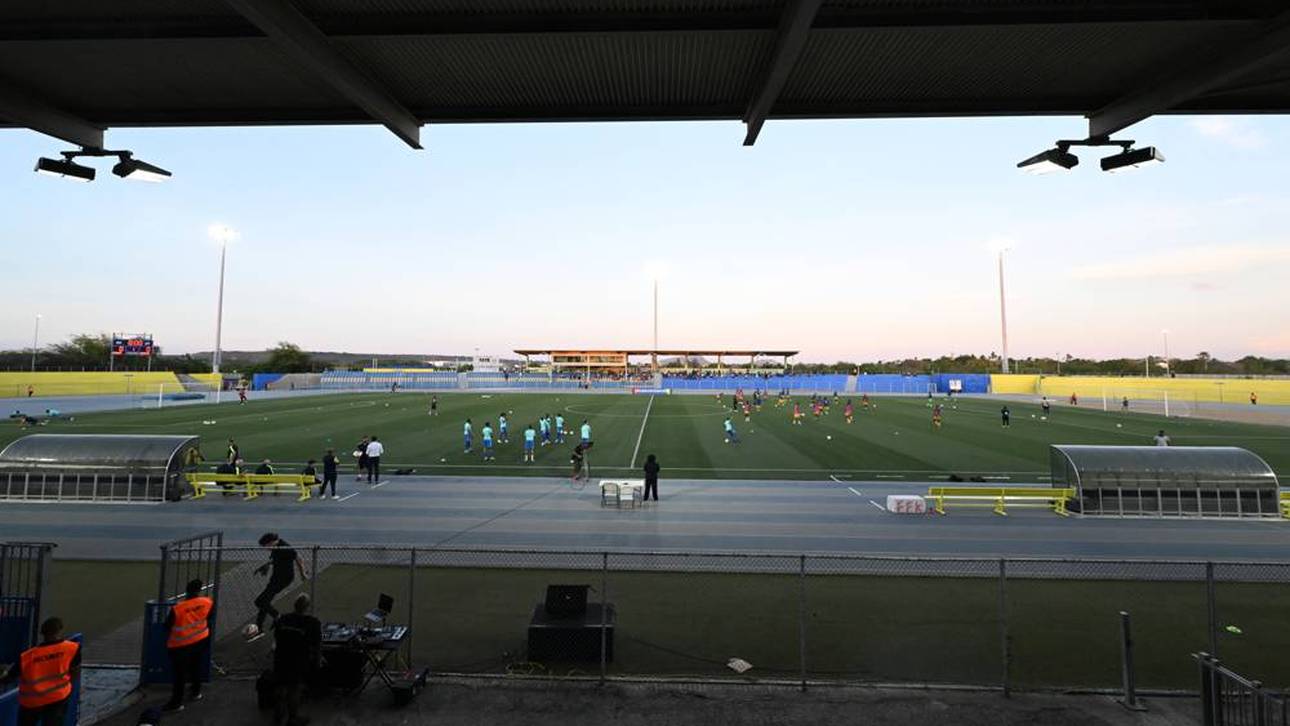 Das Nationalstadion von Curacao in der Hauptstadt Willemstad