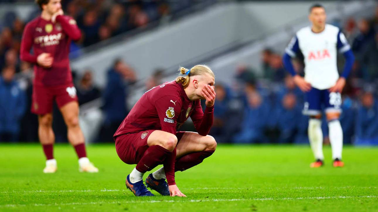 Bizarre Szenen um Haaland