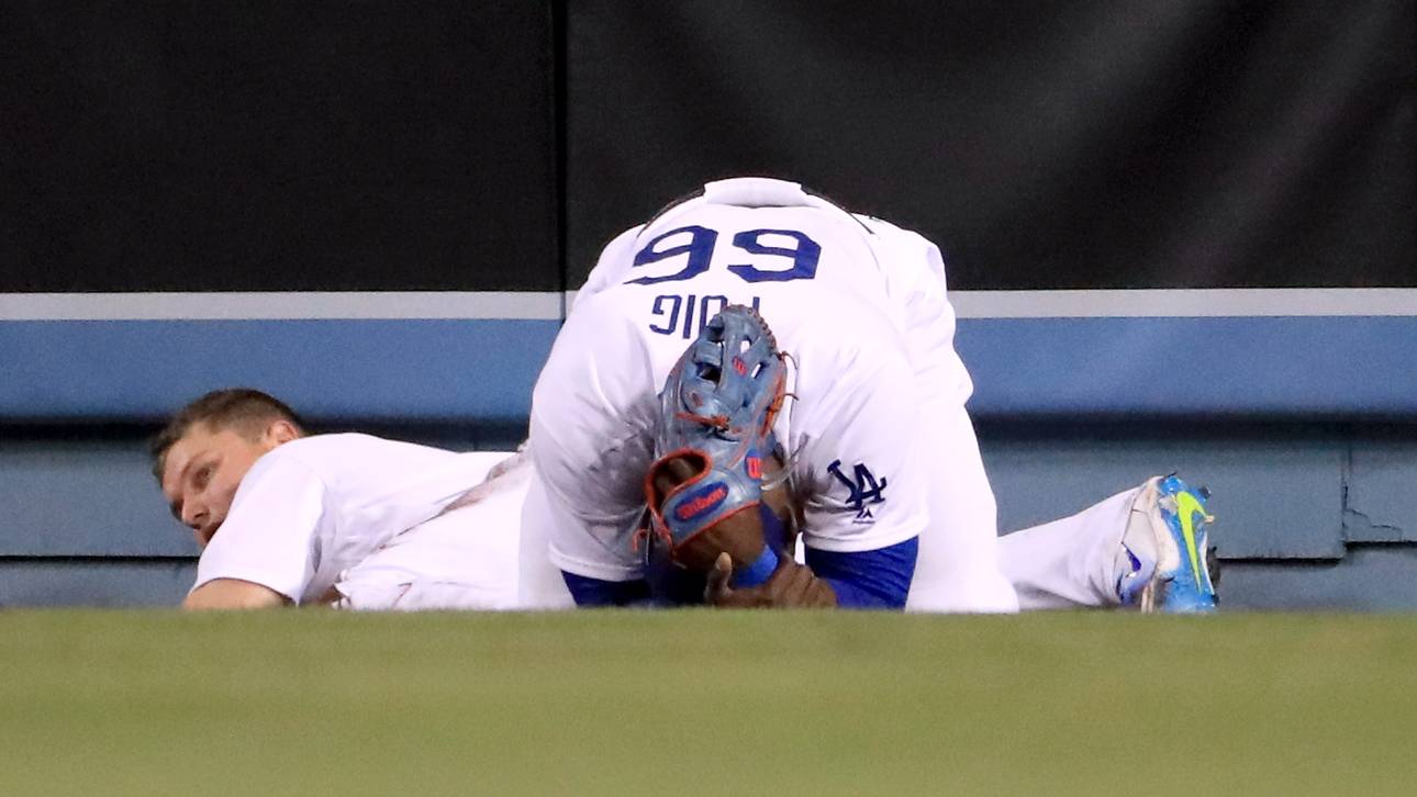 Blutiger Zusammenprall schockt MLB