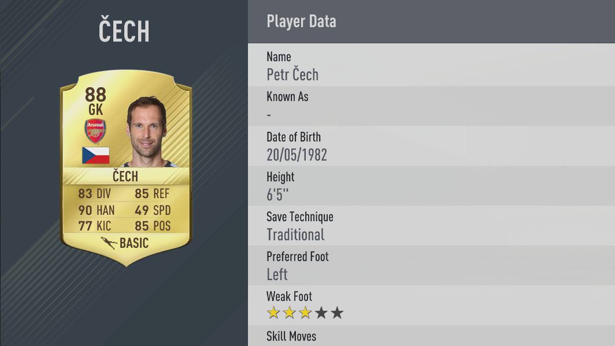 28. Petr Cech - FC Arsenal