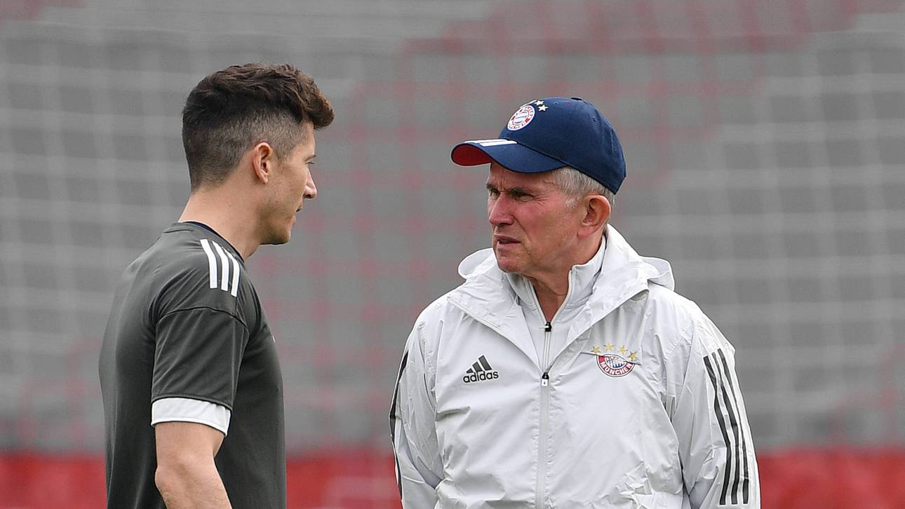 Heynckes verteidigt Lewandowski