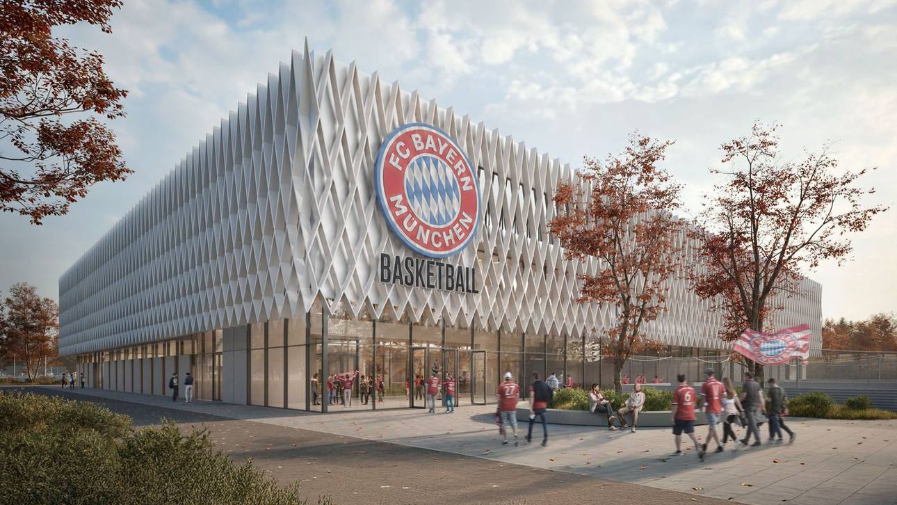 So könnte das Performance Center des FC Bayern Basketball aussehen