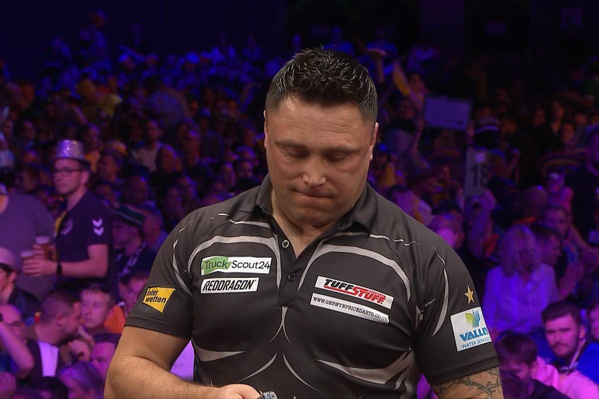 0:7 liegt Danny Noppert im Viertelfinale der European Darts Championship gegen Gerwyn Price zurück. Was folgt, ist ein irres Comeback.