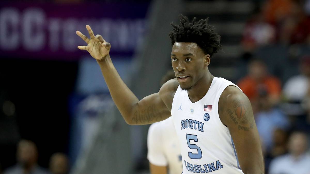 RANG 7 - NASSIR LITTLE (Small Forward, North Carolina): Little hat die prototypische Athletik und Spannweite für einen NBA-Flügel, galt im Sommer als Top-5-Pick. Die Saison bei Carolina war durchwachsen, Little kam von der Bank, Wurf und Defense sind inkonstant, aber sein Potenzial blitzte regelmäßig auf. NBA-Vergleich: Von DeMarre Carroll bis Kawhi Leonard alles drin