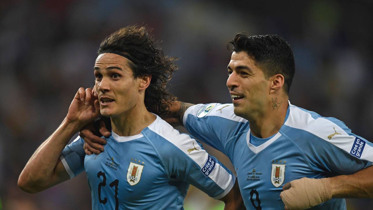 Cavani brockt Chile Hammer ein