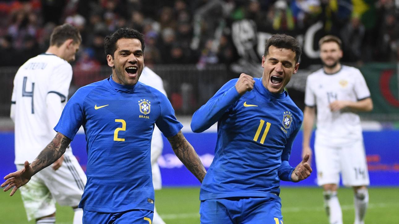 Brasilien schlägt WM-Gastgeber