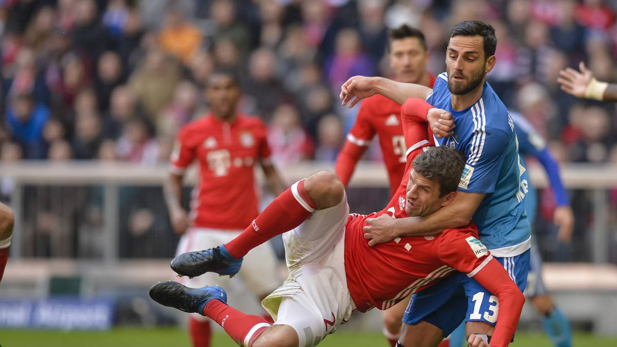 Müller macht den Hamburgern einige Probleme