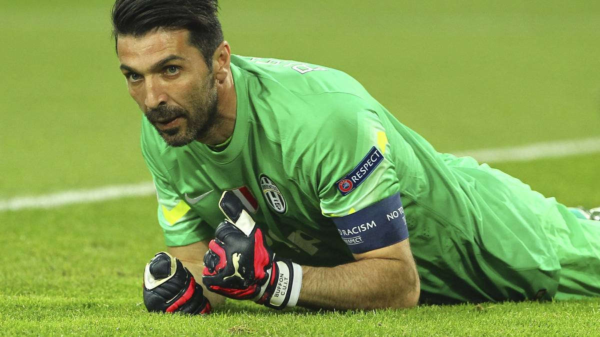 37 Jahre - aber noch immer auf dem Posten: Juve-Schlussmann Gianluigi Buffon.