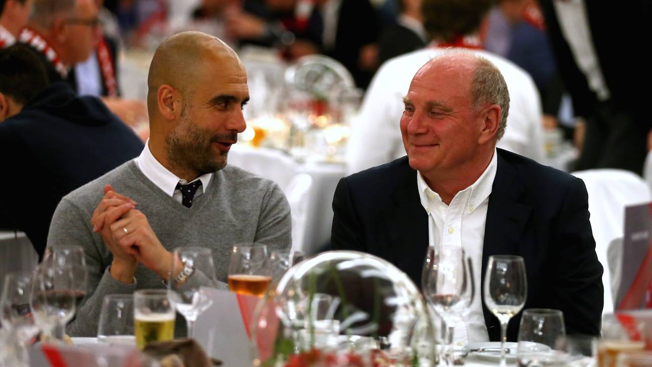 Hoeneß wünscht Guardiola das Triple