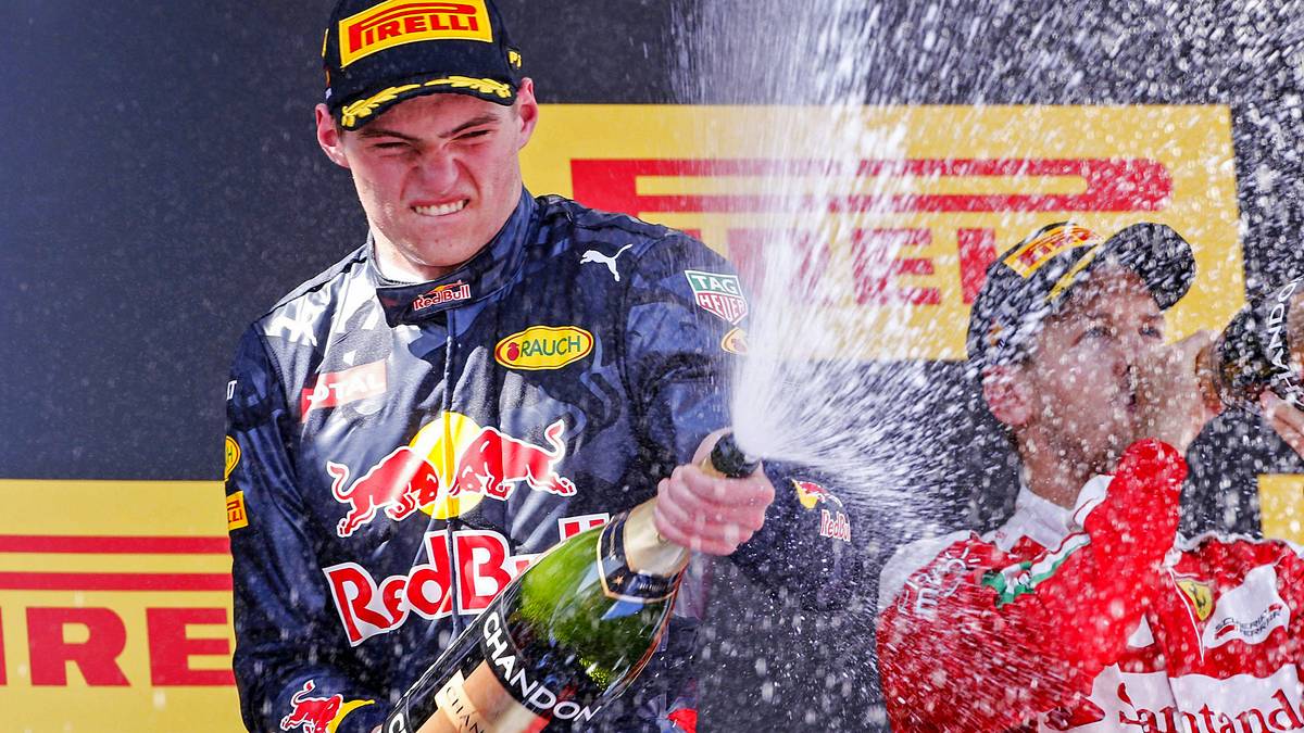 Max Verstappen stellt in Barcelona die Formel-1-Welt auf dem Kopf. Mit gerade einmal 18 Jahren feiert der Niederländer seinen ersten Grand-Prix-Sieg. SPORT1 zeigt die zehn jüngsten Formel-1-Sieger aller Zeiten