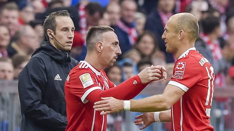 Die Verträge von Franck Ribery und Arjen Robben laufen zum Saisonende aus