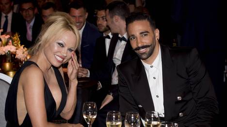 Pamela Anderson und Adil Rami waren bis 2019 liiert