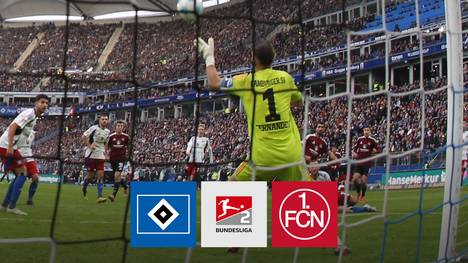 Der Hamburger SV steht im Duell mit Miroslav Kloses formstarkem 1. FC Nürnberg zwischenzeitlich auf einem direkten Aufstiegsplatz. Eine Traum-Kombination der Franken sorgt jedoch für Ernüchterung in Hamburg - und für Pfiffe nach Spielende.