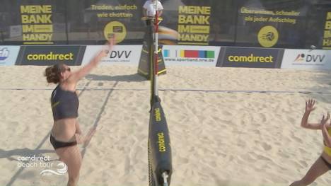 Kira Walkenhorst ist nach zwei Jahren Verletzungspause zurück im Sand. So lief ihr Comeback.