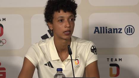 Malaika Mihambo hat sich im Rahmen einer Pressekonferenz über ihre Corona-Erkrankung vor den Olympischen Spielen geäußert und ob es den Moment gab, an welchem sie überlegt, hat nicht teilzunehmen