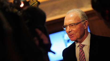 Franz Beckenbauer Receives UEFA President's Award