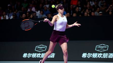Elina Svitolina steht beim WTA-Finale im chinesischen Shenzhen im Endspiel