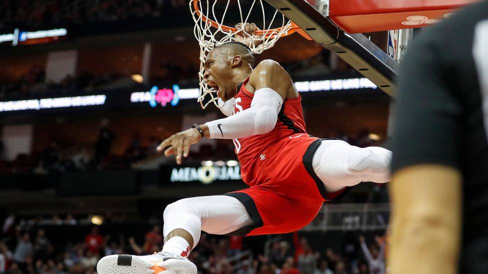 Russell Westbrook gelingt für die Houston Rockets das 132. Triple-Double seiner Karriere