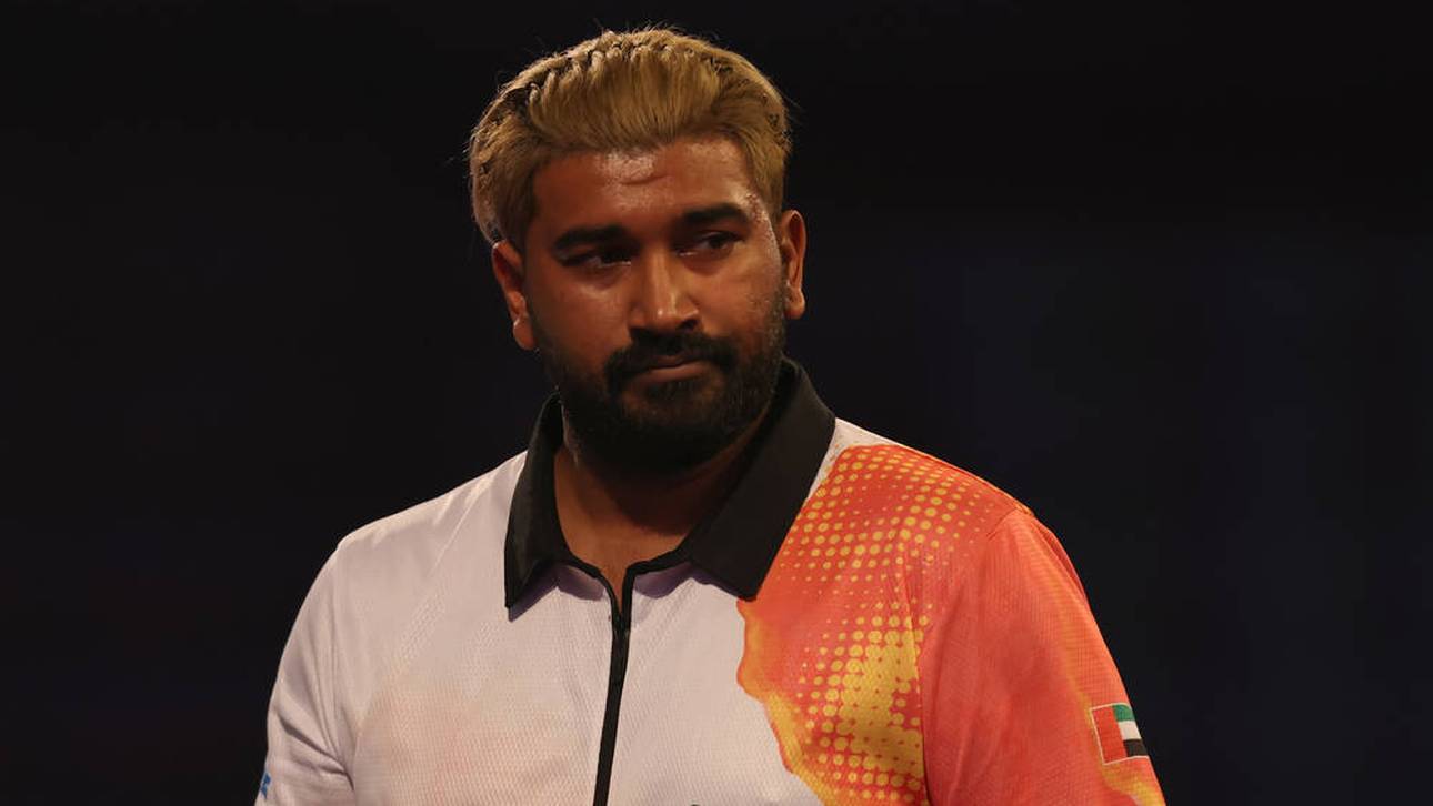 Nitin Kumar ist der einzige indische Vertreter bei der Darts-WM