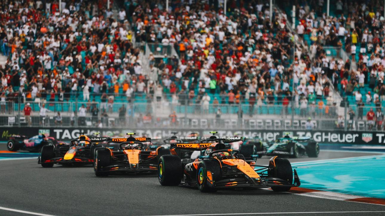 F1 verlängert Training in Miami