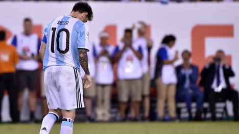 Lionel Messi verschoss gegen Chile einen Elfmeter