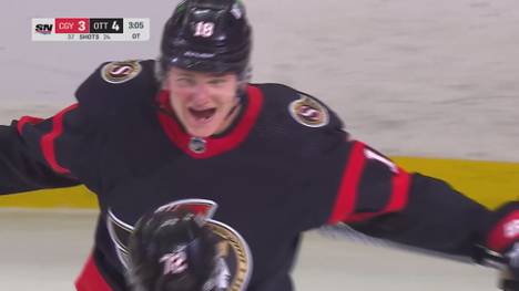 Sahnetag von Tim Stützle! Der Deutsche führt die Ottawa Senators mit drei Assists und dem Siegtreffer in der Overtime zum Sieg.