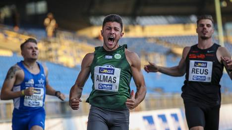 Deniz Almas ist Deutscher Meister über 100 Meter