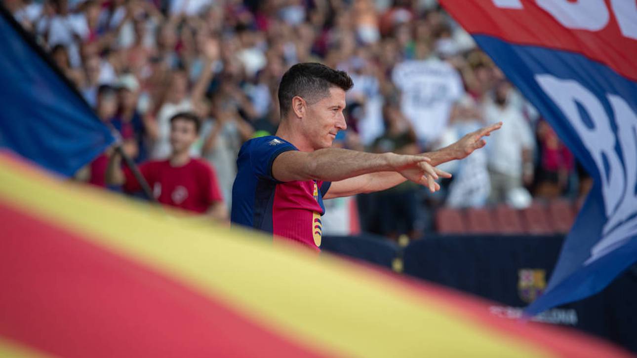 Robert Lewandowski ist einer der Superstars beim FC Barcelona