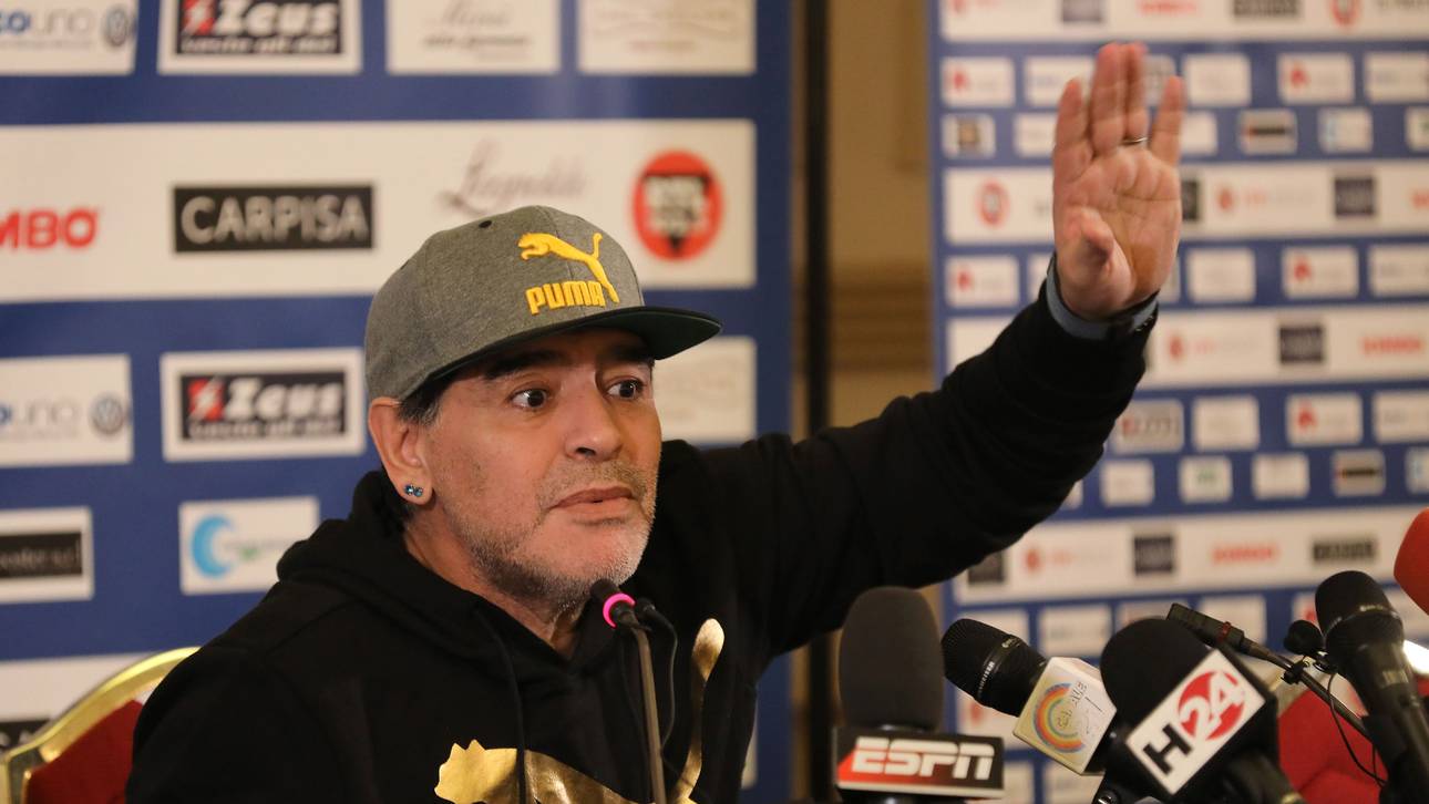 Maradona vor Rückkehr nach Neapel