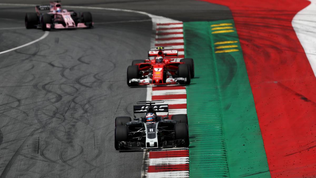HAAS: Best of the Rest in Quali und Rennen. Romain Grosjean holt mit Platz 6 seine Saisonbestleistung! Der VF-17 wird in Spielberg von einem neuen Ferrari-Kundenmotor angetrieben, der vom Leistungsniveau auf Höhe des Werksmotors von Vettel und Räikkönen liegt