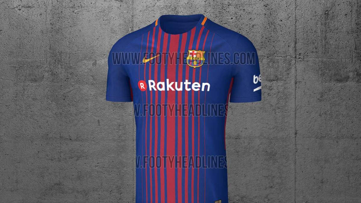 FC BARCELONA: Beim Heimtrikot orientiert sich der FC Barcelona noch an der Tradition. Auch wenn die Zeichnung etwas feiner ist, gibt's Längstreifen in blaugrana