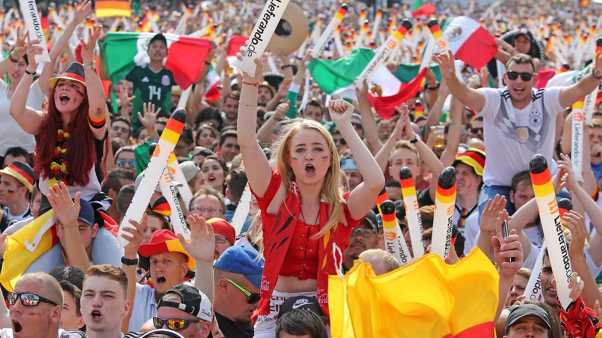 Germany Fans Watch 2018 FIFA World Cup