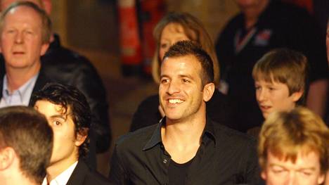 Rafael van der Vaart bei der Darts-WM im Londoner Alexandra Palace