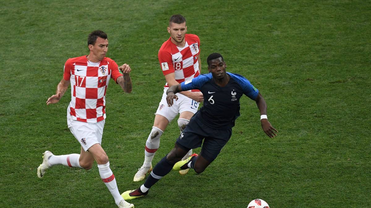 PAUL POGBA: War in seinem 60. Länderpiel zusammen mit Kante wieder Die Umschaltstation im Zentrum. Hatte im Mittelfeld zwar einige Ballverluste, aber doch seine Weltklasse-Spieleröffnung vor dem 3:1 und sein Abschluss im Nachsetzen machten das vergessen. SPORT1-Note: 2,5