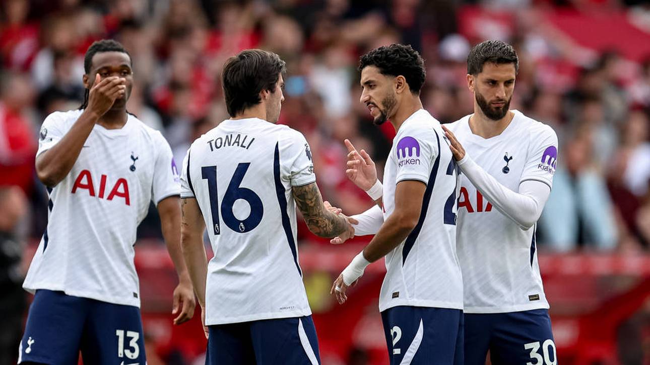 Sandro Tonali (l.) und Omar Marmoush (m.) zählen zu den prominenten Neuzugängen der Spurs