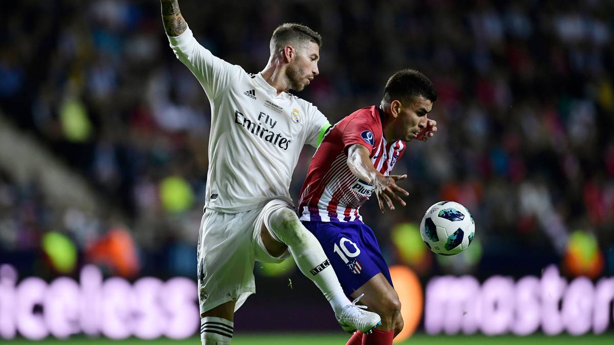 ANGEL CORREA (ab 57.): Spielte nach seiner Einwechslung stark auf und bereitete den 2:2-Ausgleich vor. Stellte die Real-Abwehr immer wieder vor Probleme. SPORT1-Note: 1