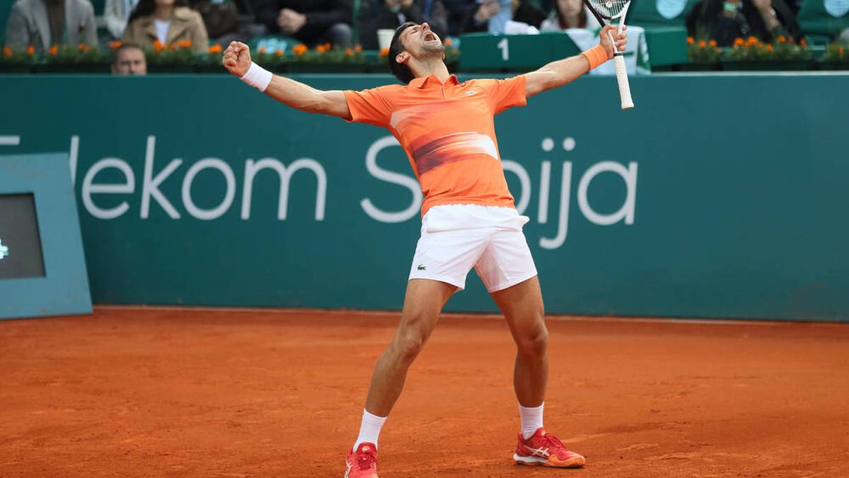 Novak Djokovic gilt als einer der fittesten Spieler auf der Männer-Tour