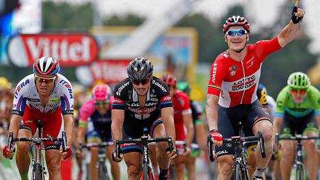 Andre Greipel gewann in diesem Jahr bereits seine dritte Tour-Etappe