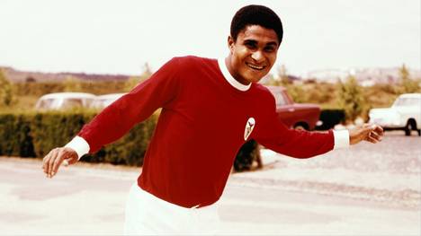 Eusébio ist Portugals Nationalheld, Benficas Rekordtorschütze und Vereinsikone. Wir werfen einen Blick auf seine torreiche Karriere.