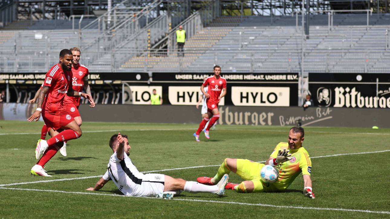 Kein Sieger im Verfolgerduell in Elversberg