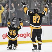 Sidney Crosby glänzt gegen die Detroit Red Wings mit einem Tor und zwei Assists. Damit erreicht der Kapitän der Pittsburgh Penguins in der NHL einen Karriere-Meilenstein.