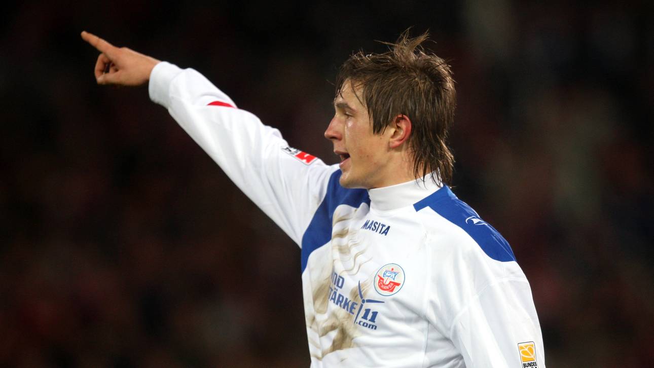 Kevin Pannewitz bei Hansa Rostock in der 2. Liga