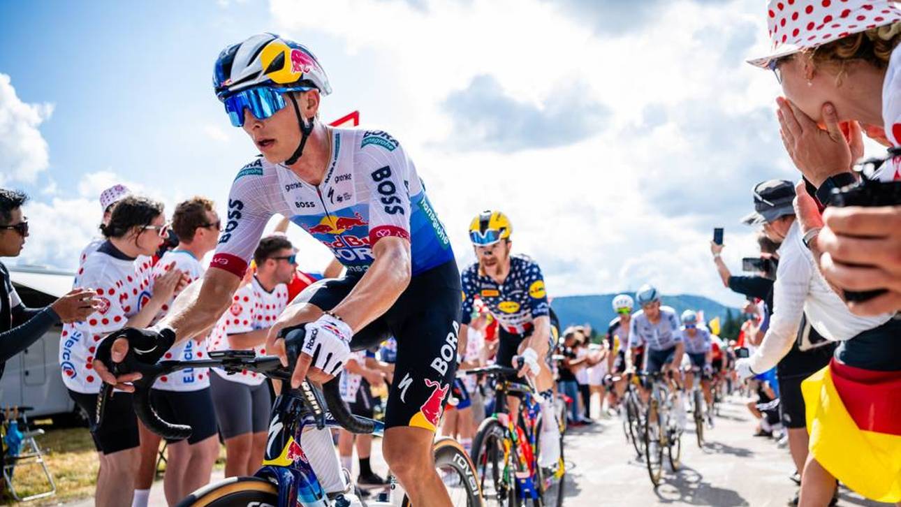 Florian Lipowitz verlor bei der Tour de France wichtige Sekunden