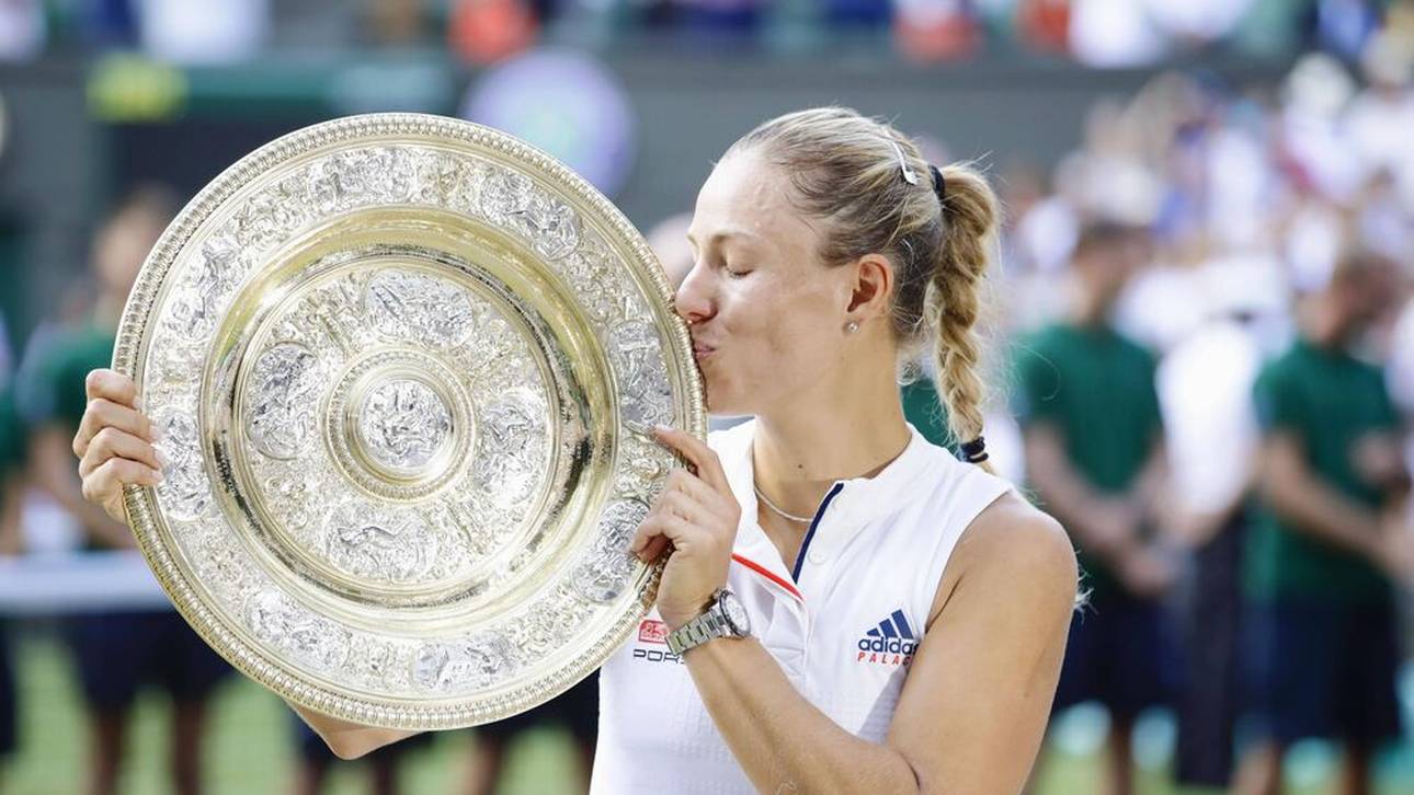 Angelique Kerber gewann als letzte deutsche Frau in Wimbledon