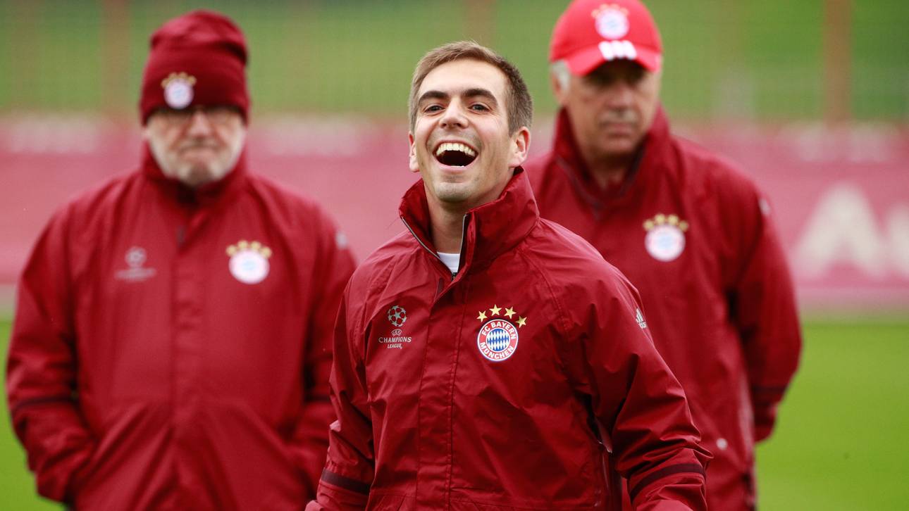 Lahm zurück im Mannschaftstraining