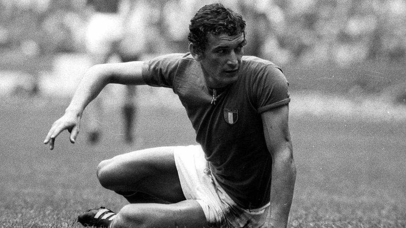 Luigi Riva bei der Weltmeisterschaft 1970 in Mexiko