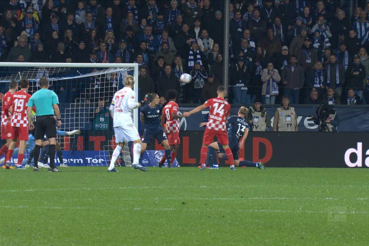 Der VfL Bochum und der FSV Mainz 05 stecken weiter im Tabellenkeller der Bundesliga fest. Im Duell der beiden Klubs gibt es nach einem verrückten Ende keinen Sieger.