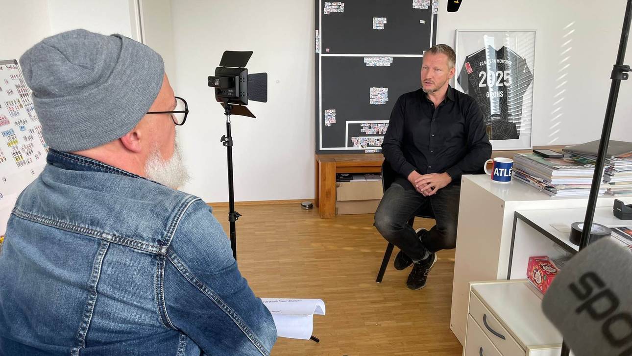 Reinhard Franke (vorne) im Gespräch mit Jörg Neblung