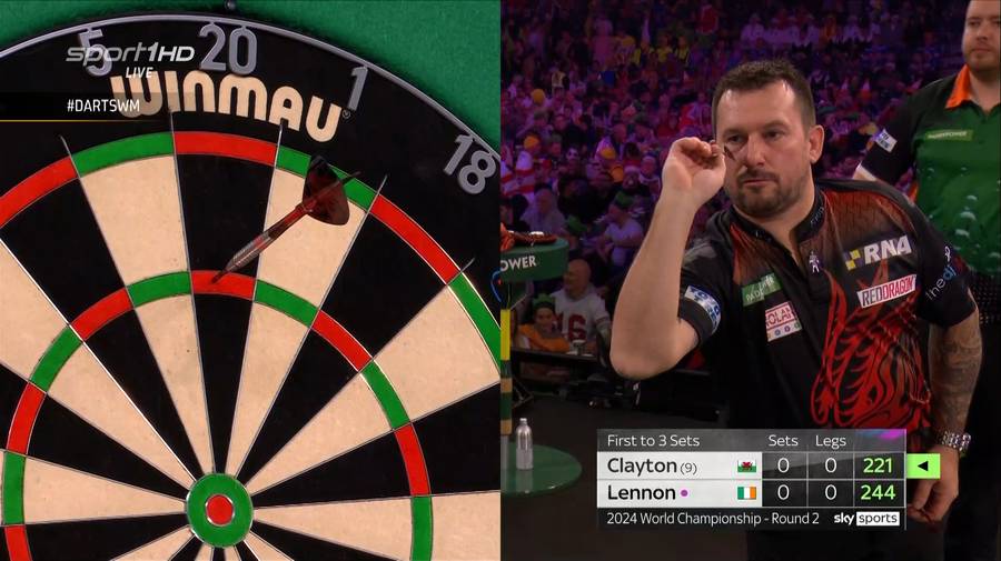 DARTS-WM LIVE im TV und Stream: Fliegt der nächste Favorit raus?
